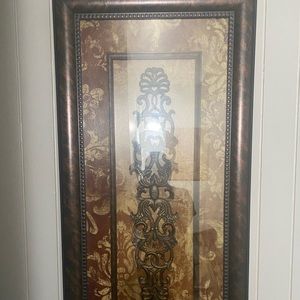 Living room and kitchen decor